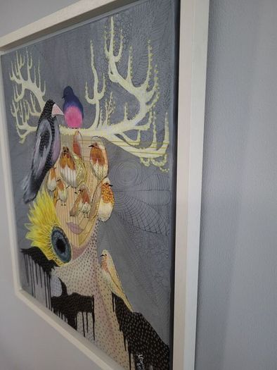 Original acrylic painting!