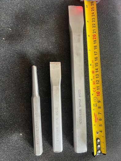 Tengtools chisels and punch