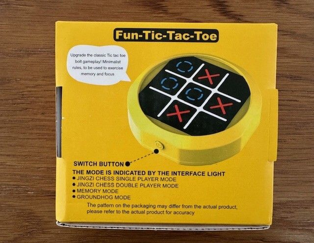 Tic-Tac-Toe Electronic Toy Game (New)