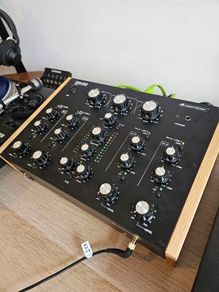 Omnitronic TRM-202 402 Wooden Cheeks - Mixer Not Included