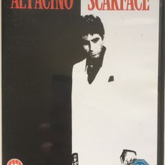 Scarface (Brian De Palma Film) [1983] Al Pacino, Michelle Pfeiffer, Steven Bauer, Mary Elizabeth Mastrantonio, Robert Loggia, Paul Shenar & F. Murray Abraham [DVD Movie]