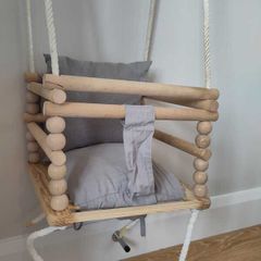 Wooden Baby Swing