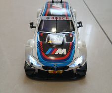 BMW M3 GT2 Die-Cast Race Car - Lights & Sound - Opening Doors - Like New