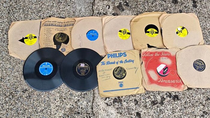 Old Vinyl records collection 25 pieces