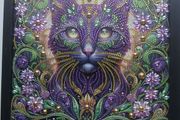 Cat Diamond Painting Framed