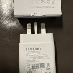 Brand new Samsung fast charger 45W Plug and C type cable
