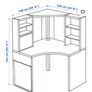 Corner Workstation (IKEA Micke) Image 5