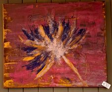 Original hand painted picture on canvas.