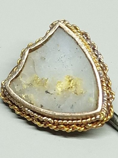 Antique Gold Stick Pin with Agate Stone | Original Jeweller Box | Charters Towers