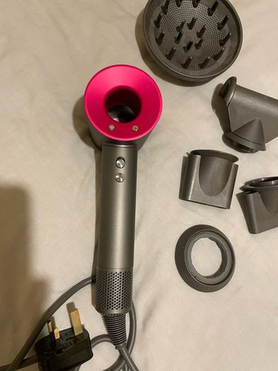 Hair dryer plus attachments