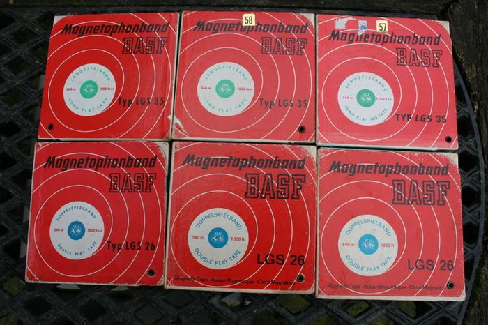 BASF Maghetophonband Typ LGS 26 Reel To Reel 7"