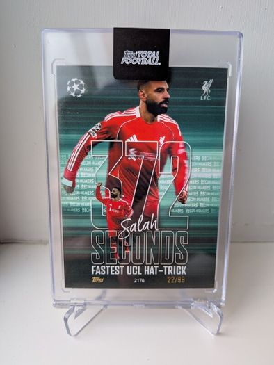 Mohamed Salah Liverpool FC Topps Total Football/99