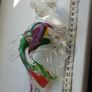 A decorative art glass fish figurine. glass. Image 5