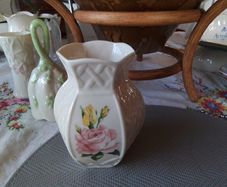Belleek Small Lattice Vase