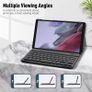 Keyboard Case for Samsung Galaxy Tab A7 Lite 8.7 inch 2021 (SM-T220 / T225 / T227), Slim Lightweight Stand Cover with Magnetically Detachable Wireless Bluetooth Keyboard Image 4