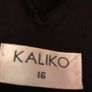 Ladies Linen Kaliko dress Size 16 in as new condition Image 4
