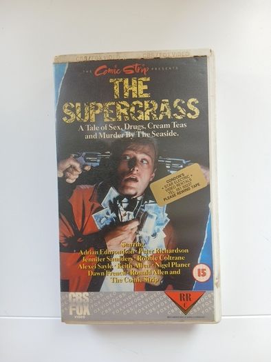 The Supergrass Film On A High Quality MAXELL Tape Ex Rental.