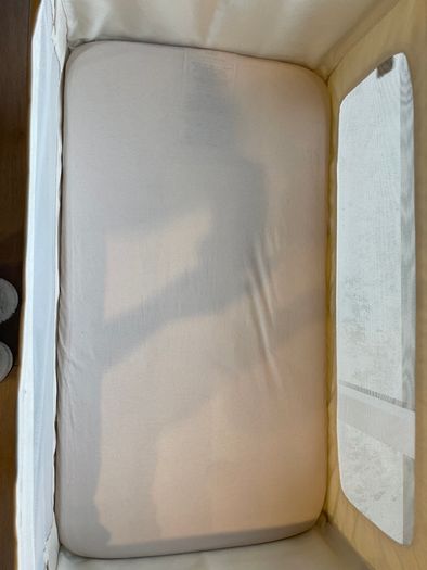 Snuzpod 5 cashmere bedside crib baby