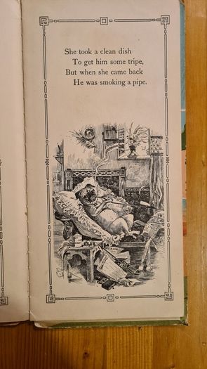 Children's Books. 1x Old Mother Hubbard. 2 X The Gingerbread Man. 3x The Childs Garden Of Verse. By Robert Louis Stevenson Illustrated.