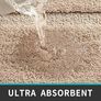 MULTIPLE SIZES/COLOURS AVAILABLE 40 x 60 cm, Non Slip Bathroom Mat, Soft Microfiber and Super Absorbent Bath Mats for Bathroom, Machine-Washable Bathroom Rug, Grey Image 3