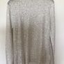 Girls White with silver sequins sparkly cardigan age 13 to 14 Years postage Included Image 4