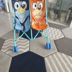 Bluey double stroller