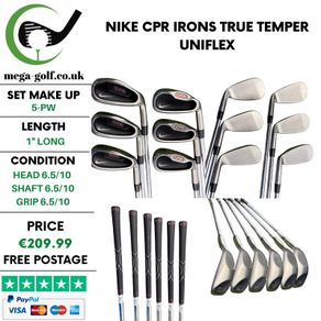 Nike CPR Irons / 5-Pw / True Temper Uniflex