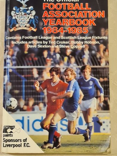 The Official Football Association  Yearbook 1984-1985. In  Good Condition.