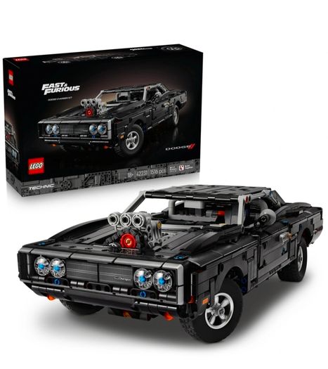 2x LEGO Technic 42231 Fast and Furious Dodge Charger R/T