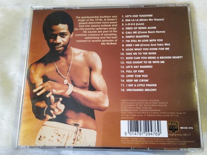 The Very Best Al Green Cd