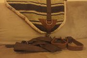 Bareback saddle,Breaking bit, bunjee