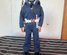 Vintage Action Man 40th anniversary sailor naval uniform and bearded figure