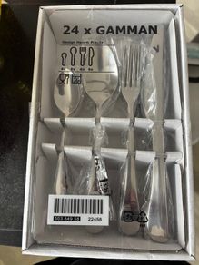 24 piece Gamman cutlery set ikea
