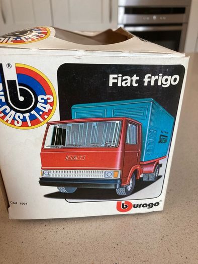 Fiat 50 NC Refrigeration truck 1981 scale 1:43 rare