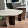 Set of 2 Round Coffee Tables Image 2