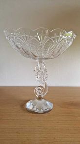Waterford Crystal Seahorse Pedestal Centrepiece Bowl