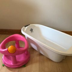 Baby Bath and Baby Bath Seat