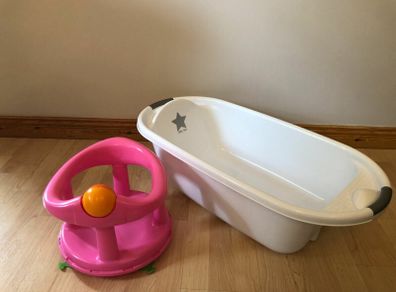 Baby Bath and Baby Bath Seat