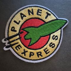 Futurama, planet express, cloth patch.