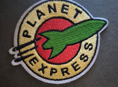 Futurama, planet express, cloth patch.