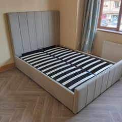 New Ottoman storage beds. Gaslift beds. double 4ft6 and king size bed. OPTIONAL Emma mattress available