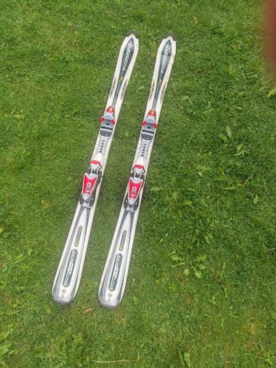Skis and poles