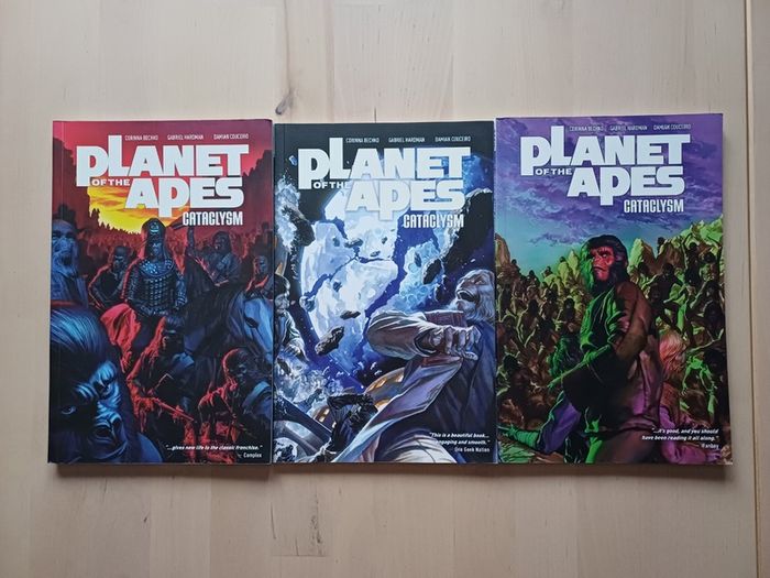 Planet of the Apes - Cataclysm Volume 1, 2, 3 Science Fiction Graphic Novels Boom Studios