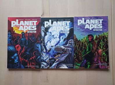 Planet of the Apes - Cataclysm Volume 1, 2, 3 Science Fiction Graphic Novels Boom Studios