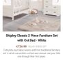 Mamas and Papas Shipley Cotbed Image 4