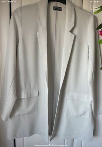 Blazer grey/green layering style size 12