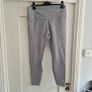 NIKE Lux yoga high rise 7/8 pale grey leggings bnwt Image 3