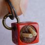 Vintage Cracker Jack 1930s KOBE Charm Barrel made in Japan Image 3