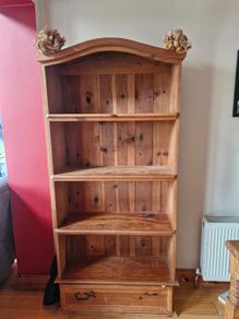 Solid Oak Wooden Cabinet