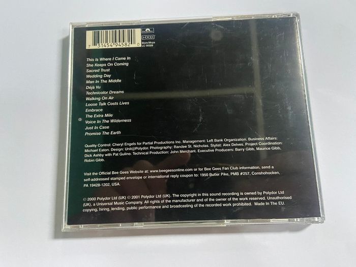 Bee Gees This Is Where I Came In CD Special Edition